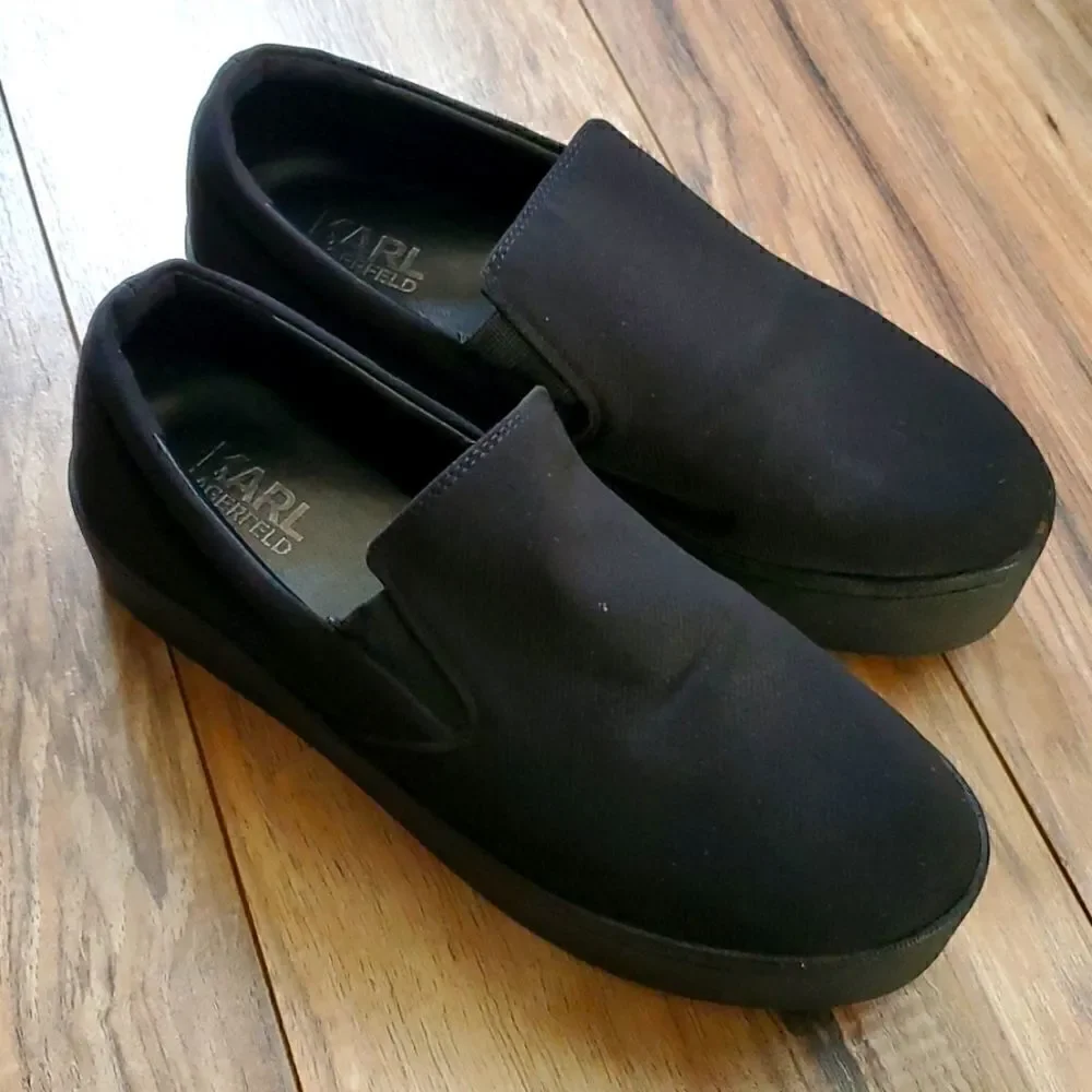 Karl Lagerfeld | Platfrom Slip-on Loafer